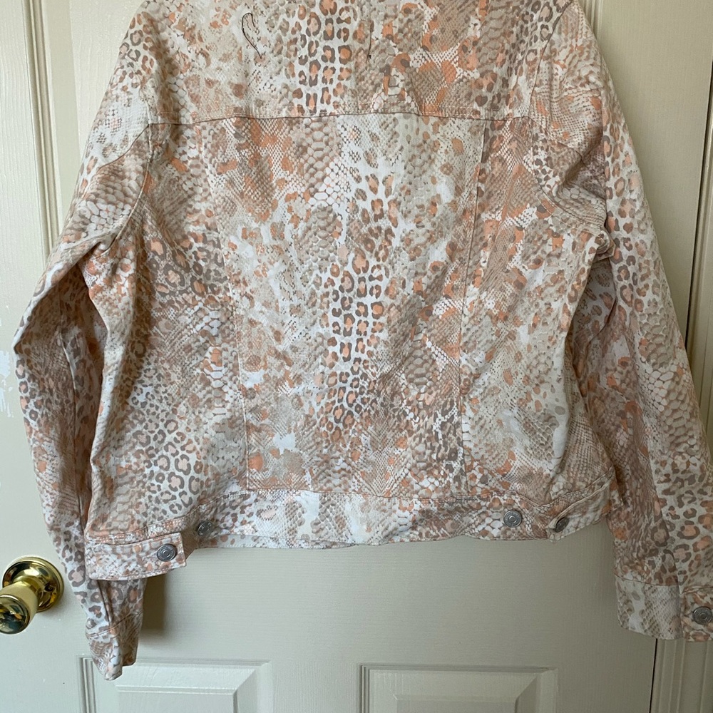 Brand new with tag NINE WEST SARA DENIM JACKET #SIZE XL - Picture 4 of 6